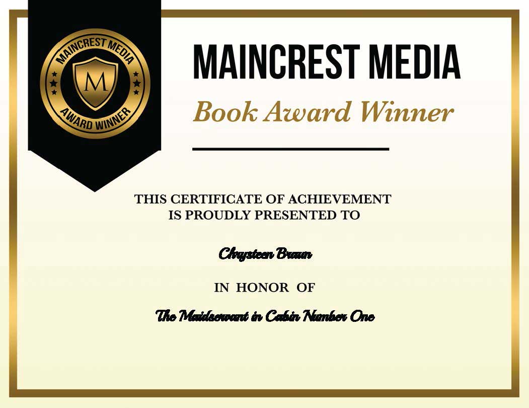 Maincrest Media Book Award Winner