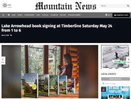 Mountain News Book Signing Announcement